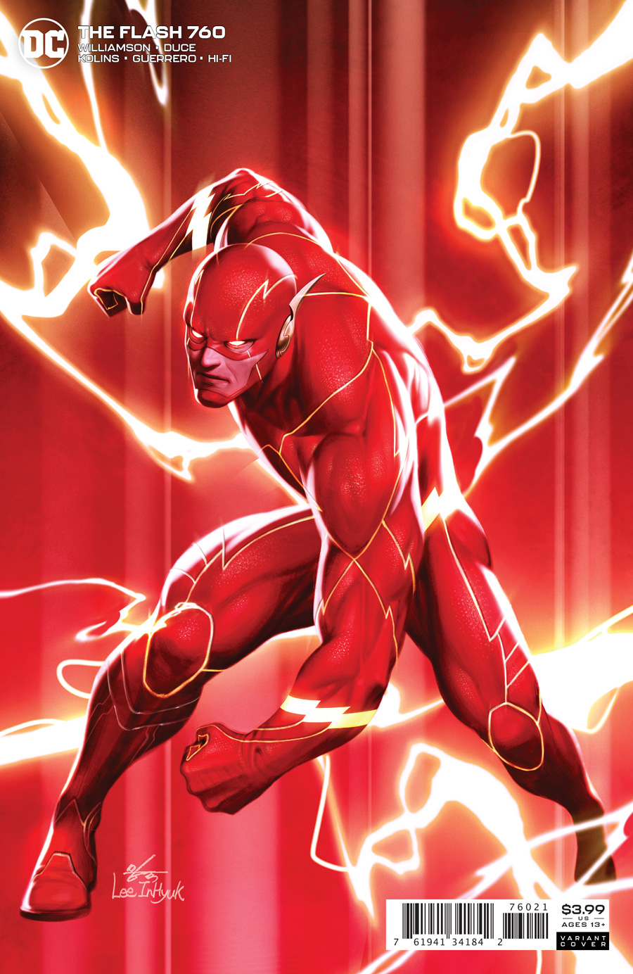Flash Vol 1 #760 Cover B Inhyuk Lee Variant
