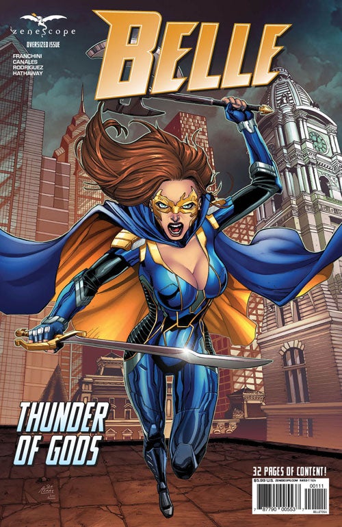 Belle Thunder Of Gods Cover A Anthony Spay