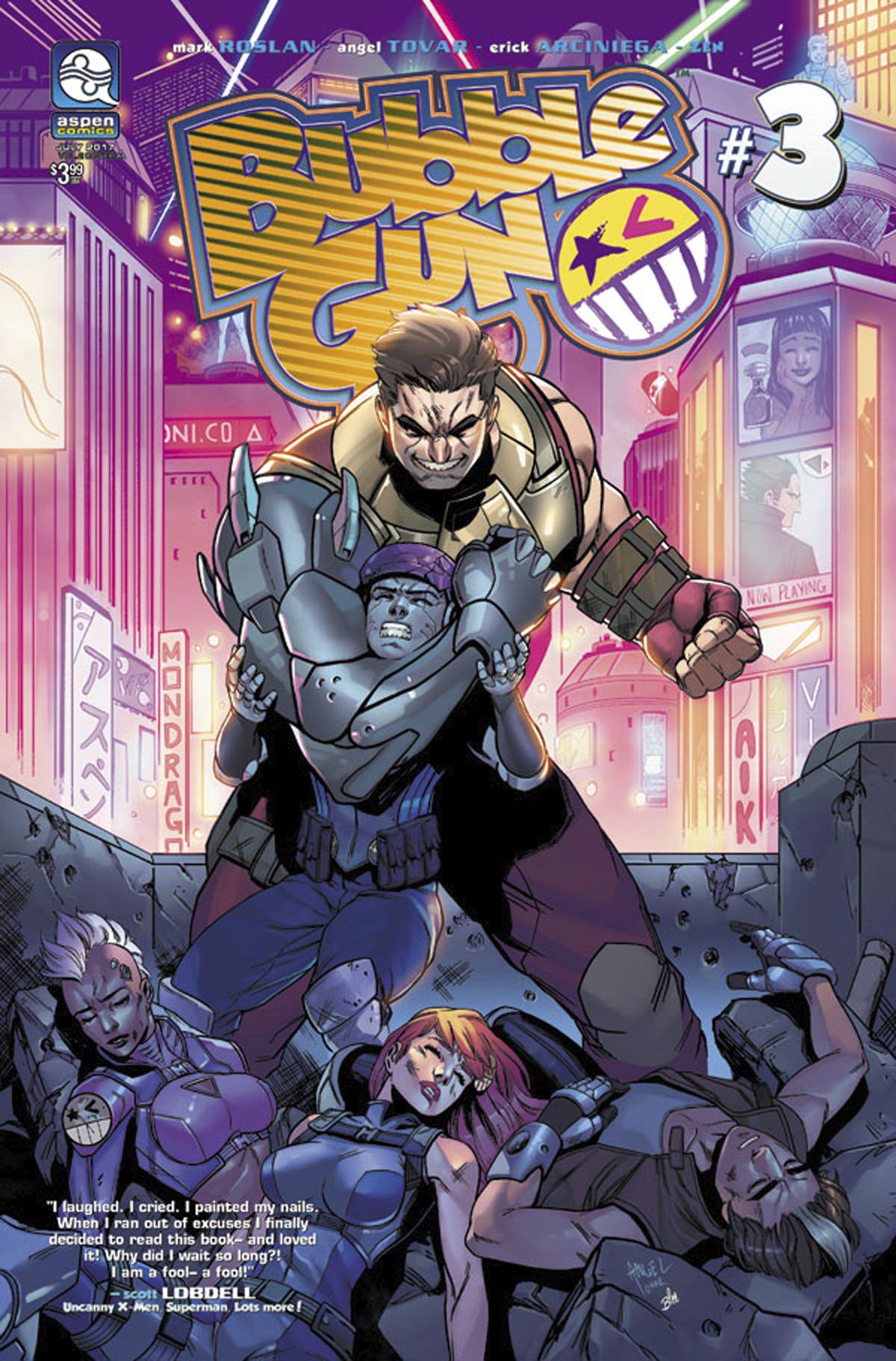 Bubblegun Vol 2 #3 Cover A Tovar