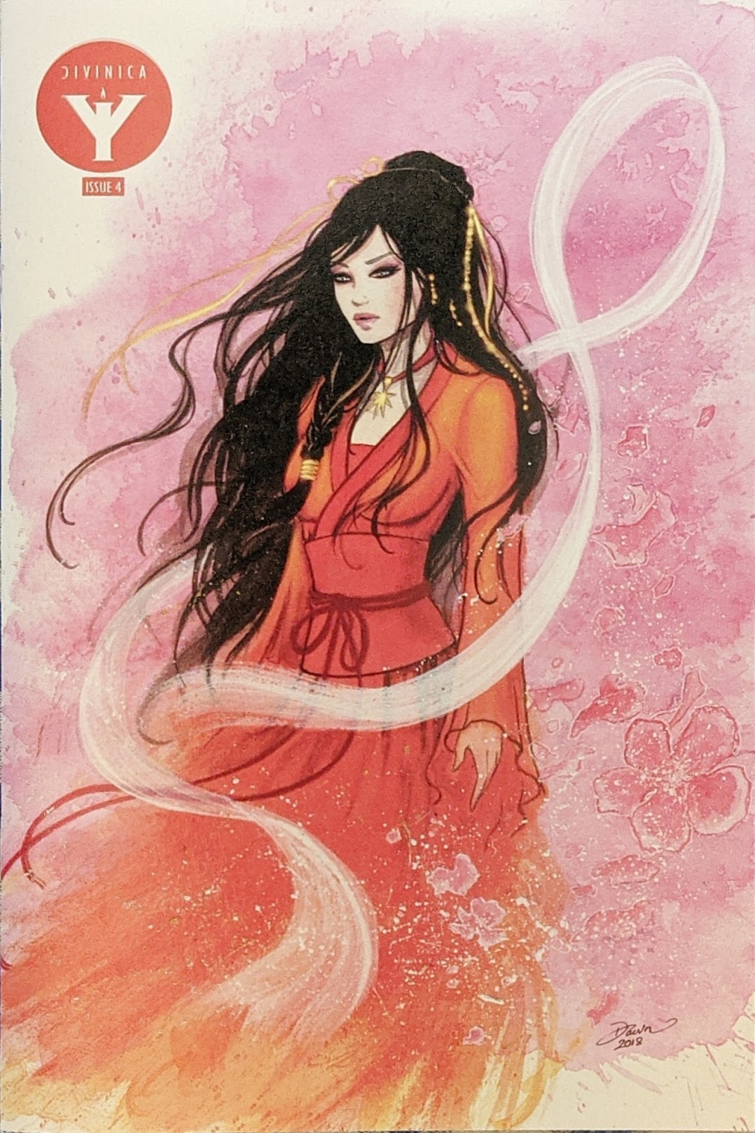 Divinica #4 Dawn McTeigue PEARL Variant C LTD To 50