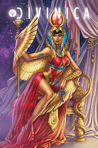 DiVinica #3 Dawn McTeigue Red Rothic Variant