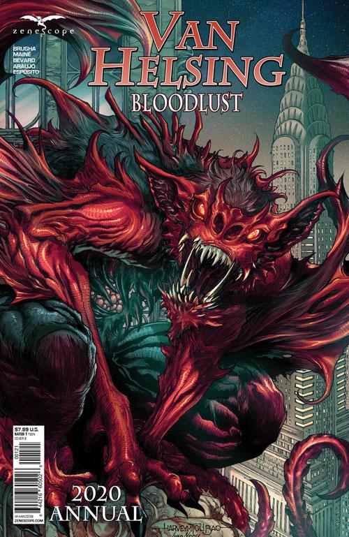 Van Helsing Annual Bloodlust Cover B Harvey Tolibao