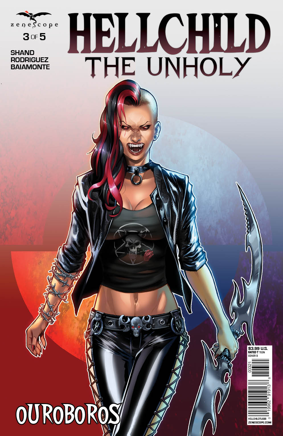 Hellchild The Unholy #3 Cover B Riveiro