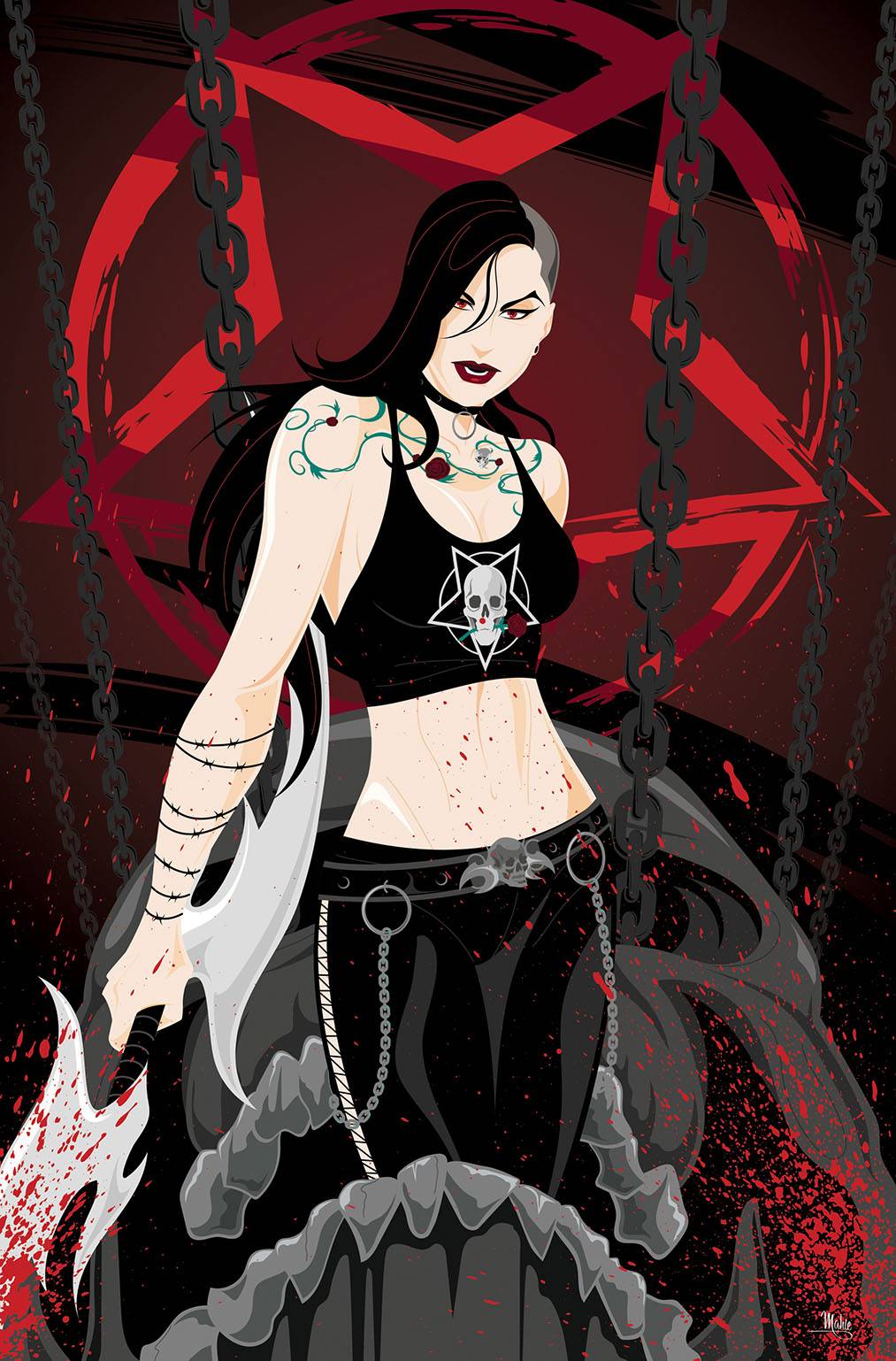 Hellchild The Unholy #2 Cover D Mahle