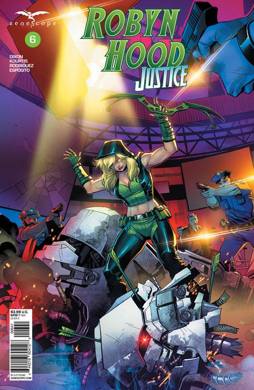 Robyn Hood Justice #6 Cover D Martin Coccolo
