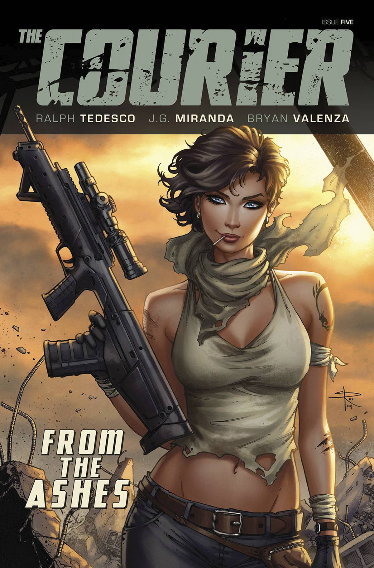 Courier #5 (Of 5) Cover C Rich