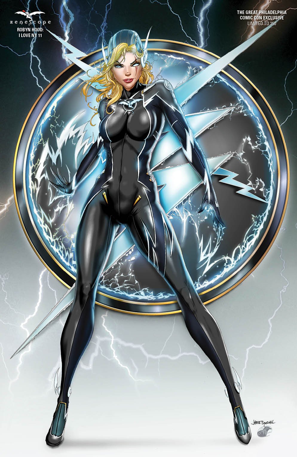 GFT Robyn Hood I Love Ny #11 (Of 12) Cover E Jamie Tyndall Philadelphia CC Exclusive LTD 350
