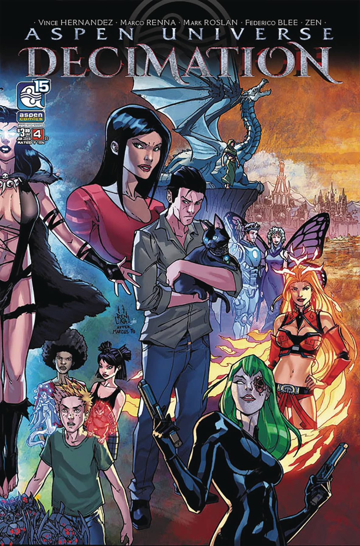 Aspen Universe Decimation #4 Cover B