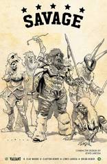 Savage #4 (Of 4) Cover C 1:10 Variant Var Char Dsn Larosa