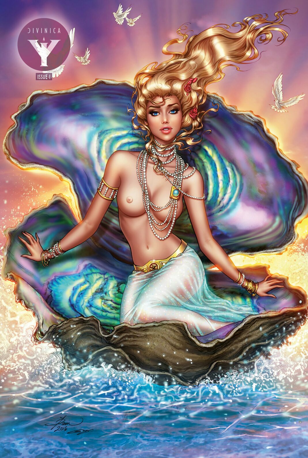 DiVinica #1 Most Good Exclusive Dawn McTeigue Risque Variant LTD 25