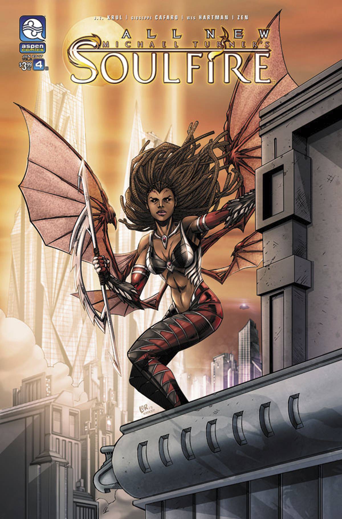 All New Soulfire #4 Cover B Lorenzana