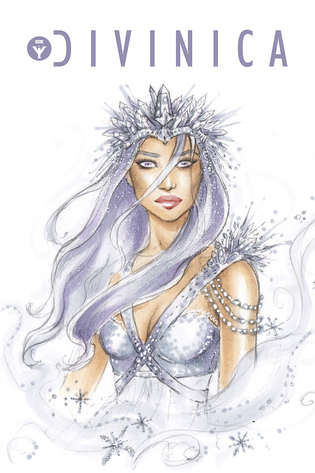 DiVinica #1 Dawn McTeigue Winter PEARL Variant LTD to 25