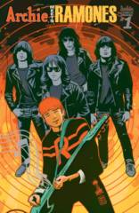 Archie Meets Ramones One Shot Cover C Variant Francavilla