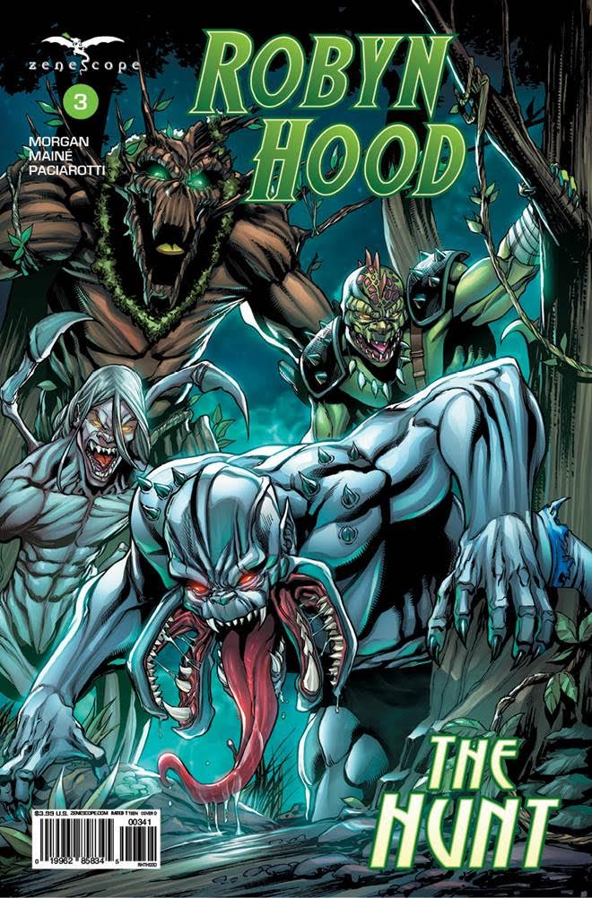 Robyn Hood The Hunt #3 Cover D Atkins