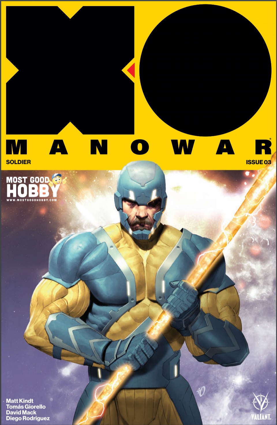 X-O Manowar (2017) #3 Most Good Exclusive Ariel Olivetti Variant
