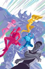 Mighty Morphin Power Rangers 2017 Annual #1 1:25 Variant Cal