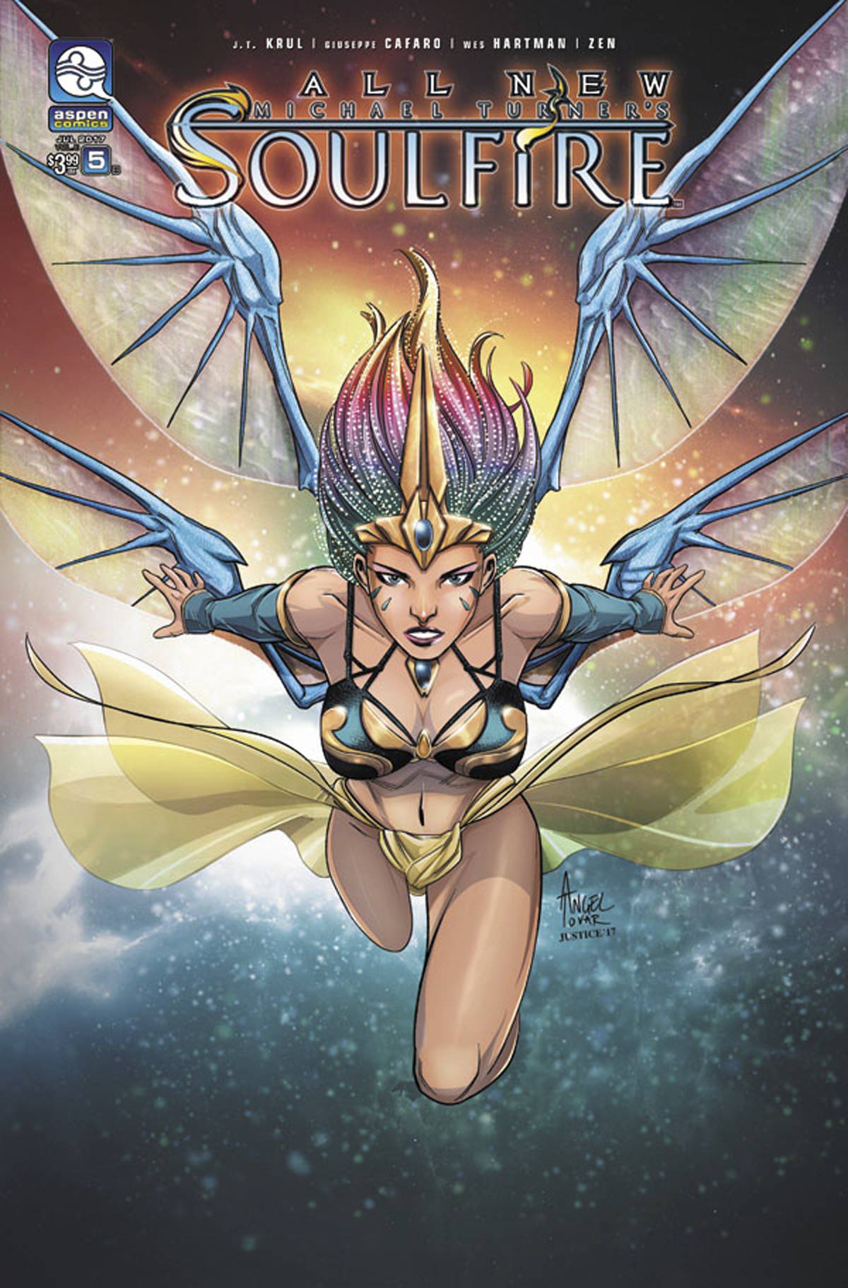 All New Soulfire #5 Cover B Tovar