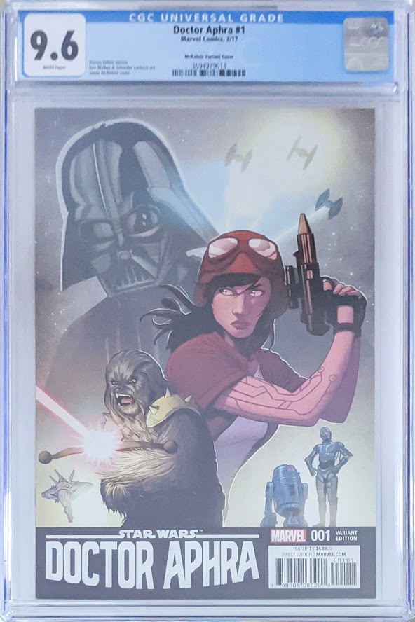 Doctor Aphra #1 1:100 Jamie McKelvie Color Variant CGC 9.6