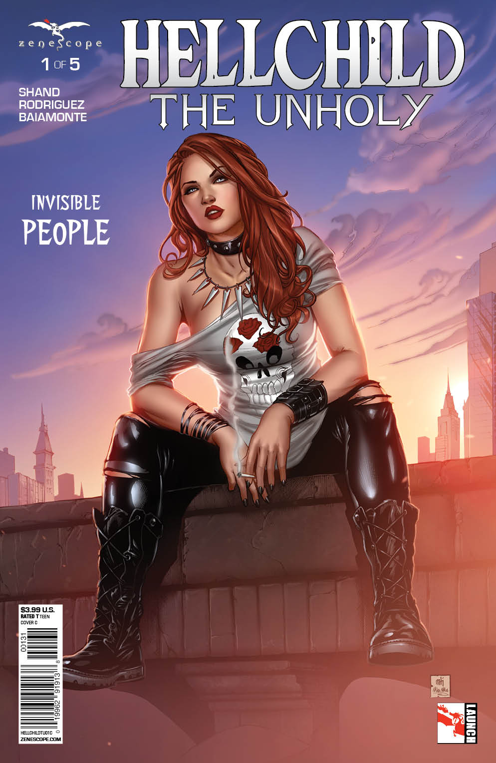 Hellchild The Unholy #1 Cover C Krome