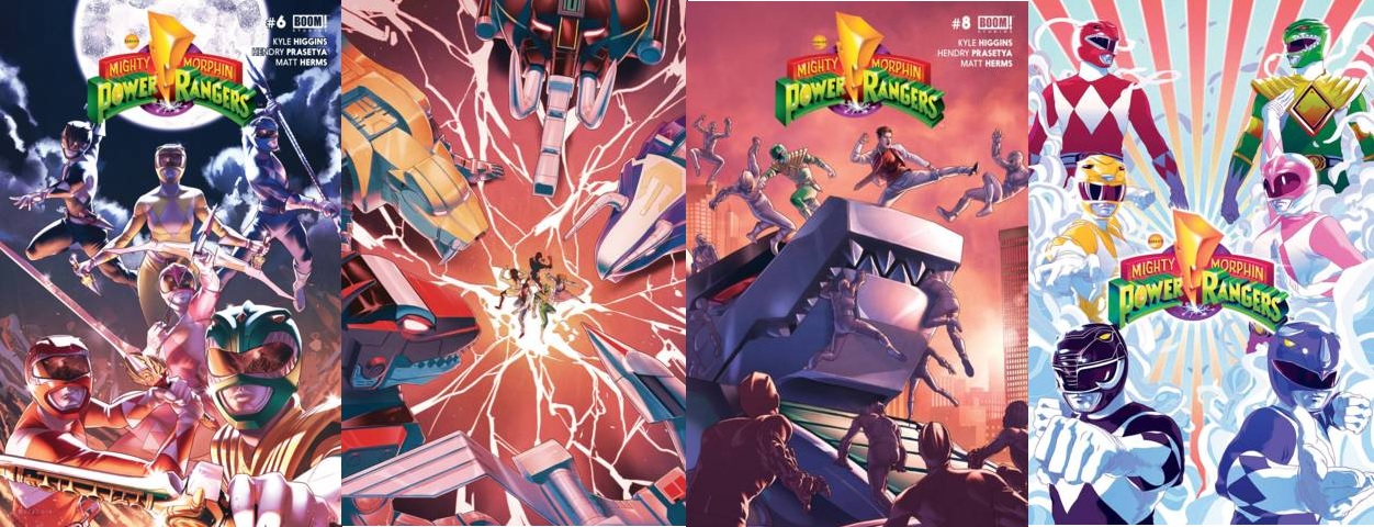 Mighty Morphin Power Rangers Lot 6 7 8 Annual 2016