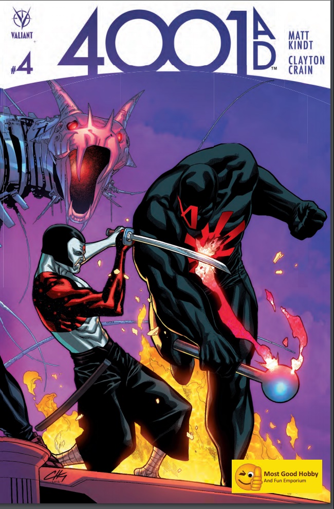 4001 AD #4 (Of 4) Clayton Henry Most Good Exclusive Variant