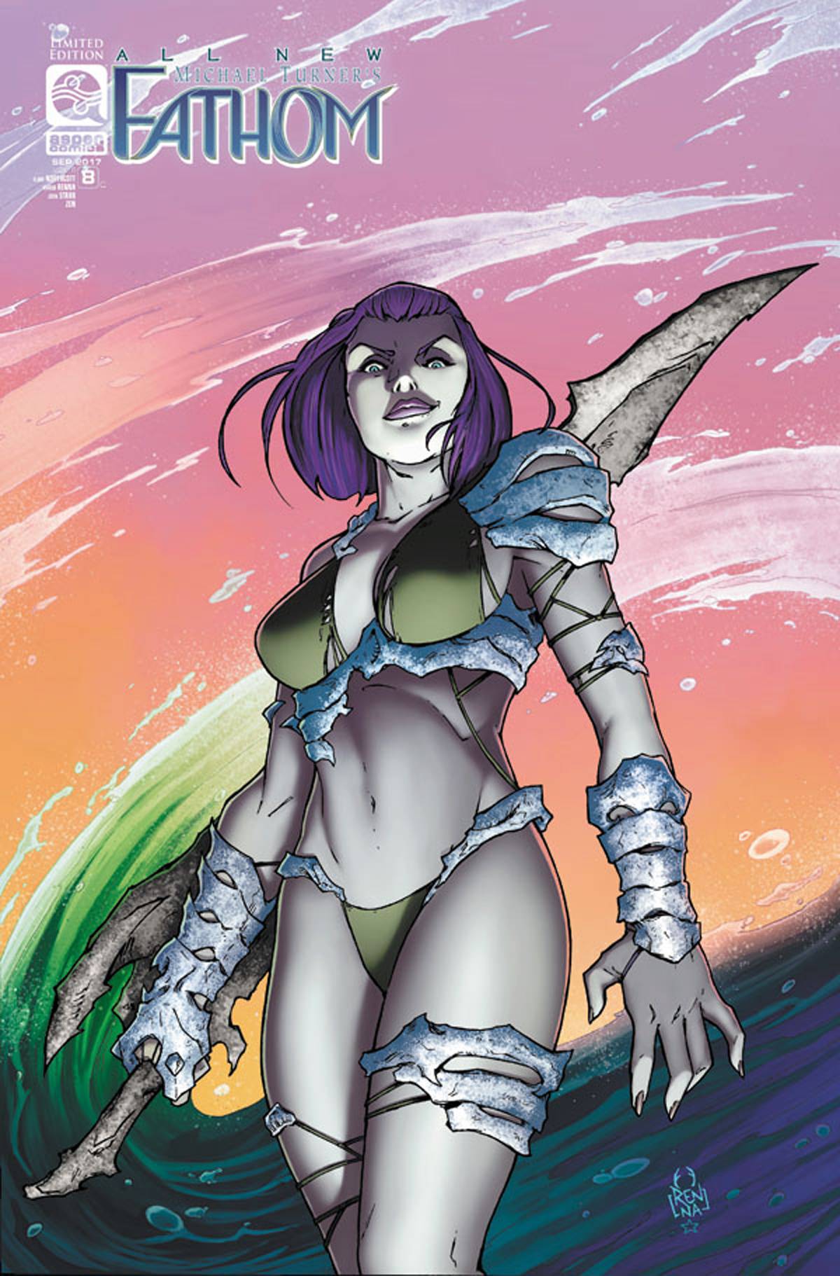 All New Fathom #8 1:10 Variant