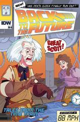 Back To The Future Time Train #1 Cover B Artist Ed Murphy