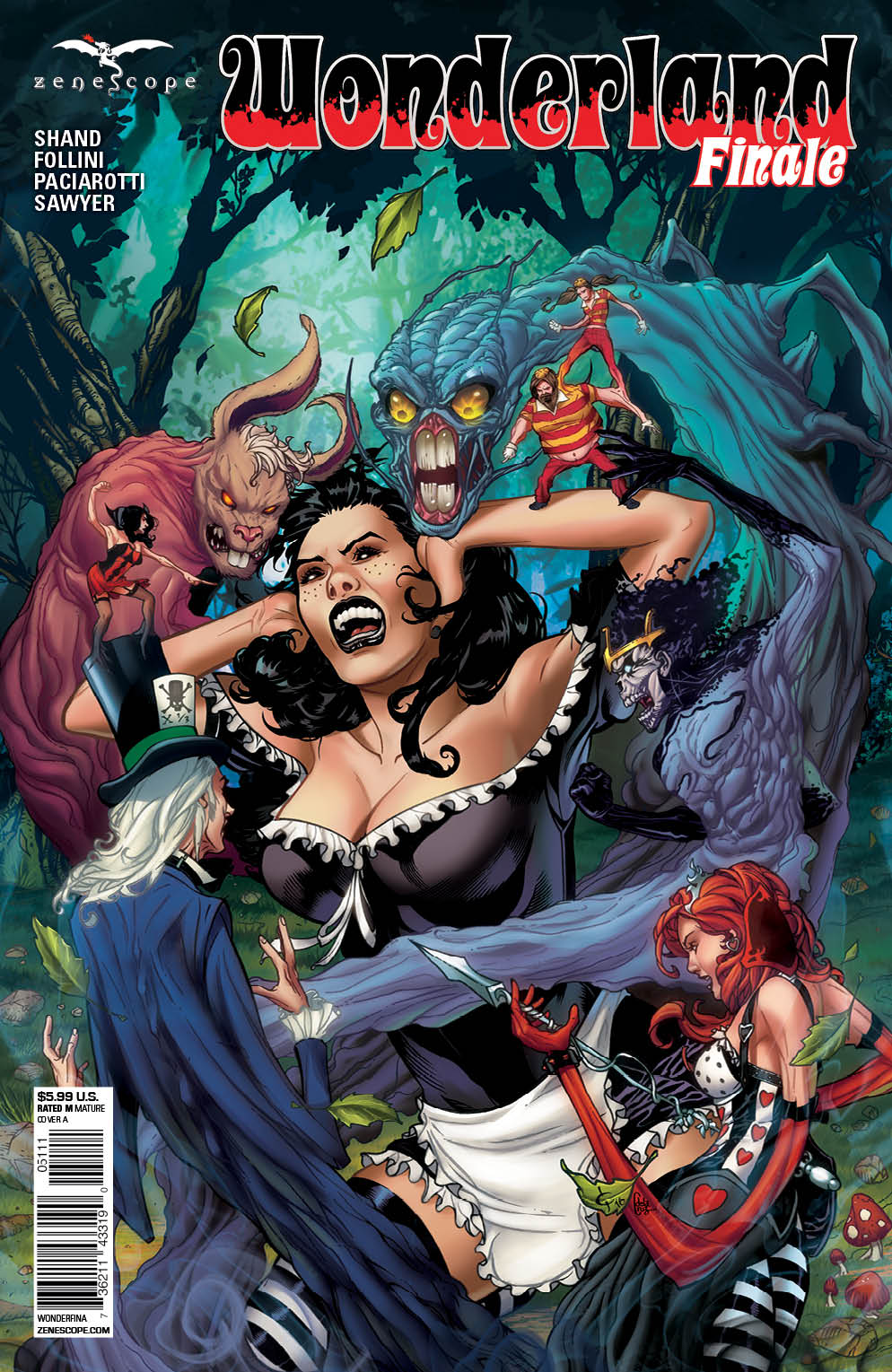 GFT Wonderland Ongoing Epilogue #51 Cover A Johnson