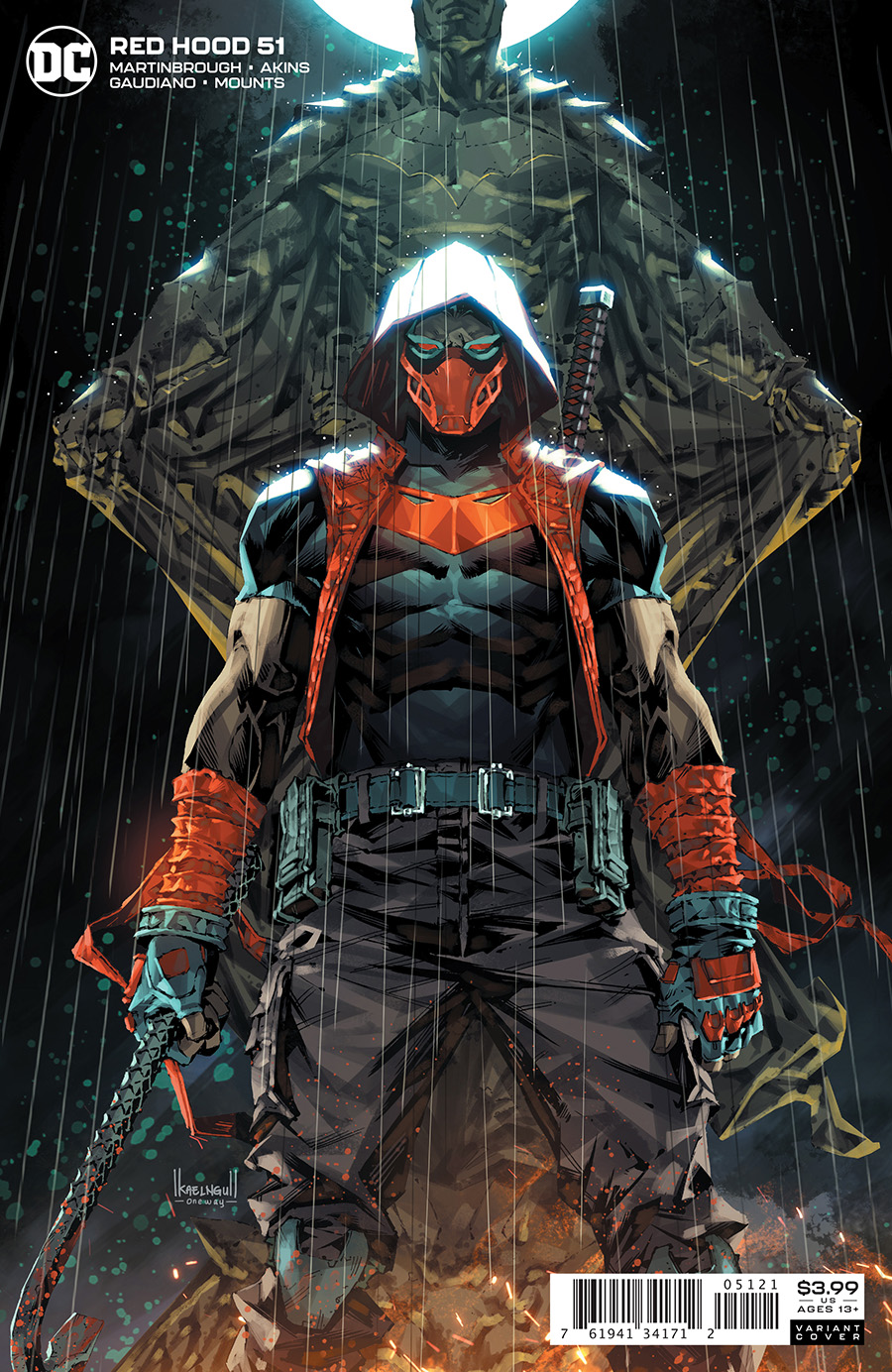 Red Hood #51 Cover B Kael Ngu Variant