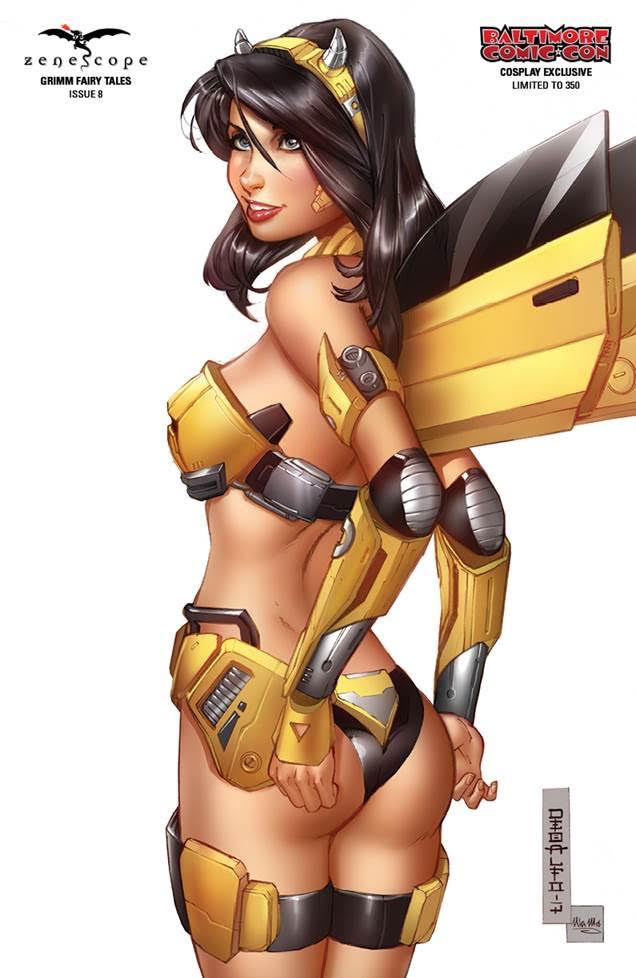 Grimm Fairy Tales #8 Cover H Mike DeBalfo Baltimore CC Cosplay Exclusive LTD 350