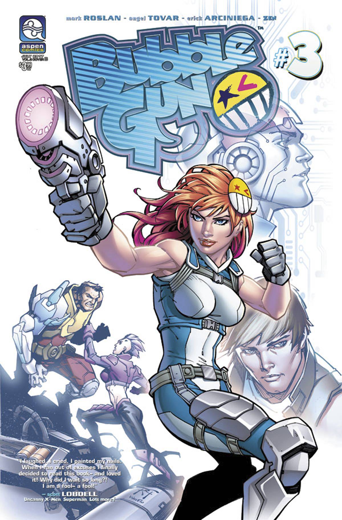 Bubblegun Vol 2 #3 Cover B Green