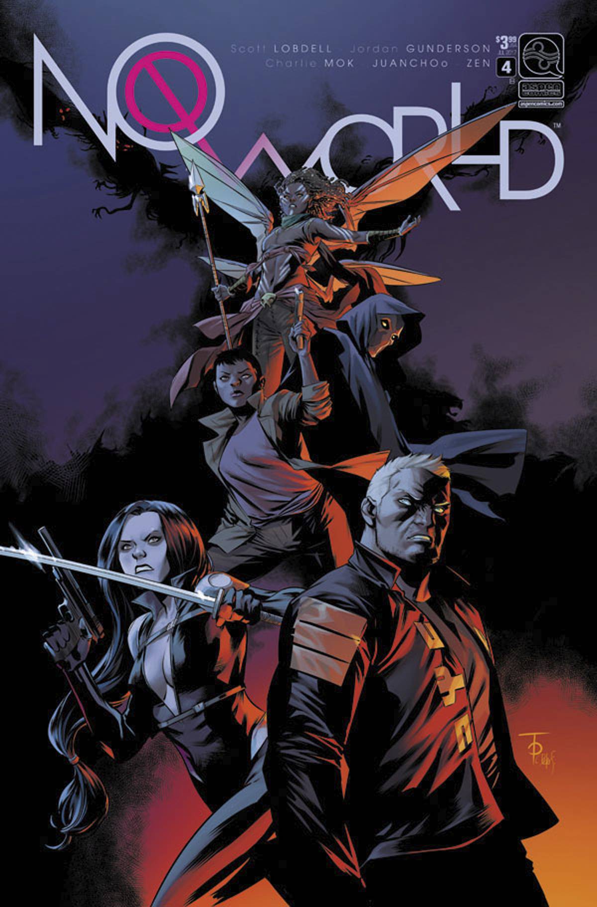 No World #4 Cover D To