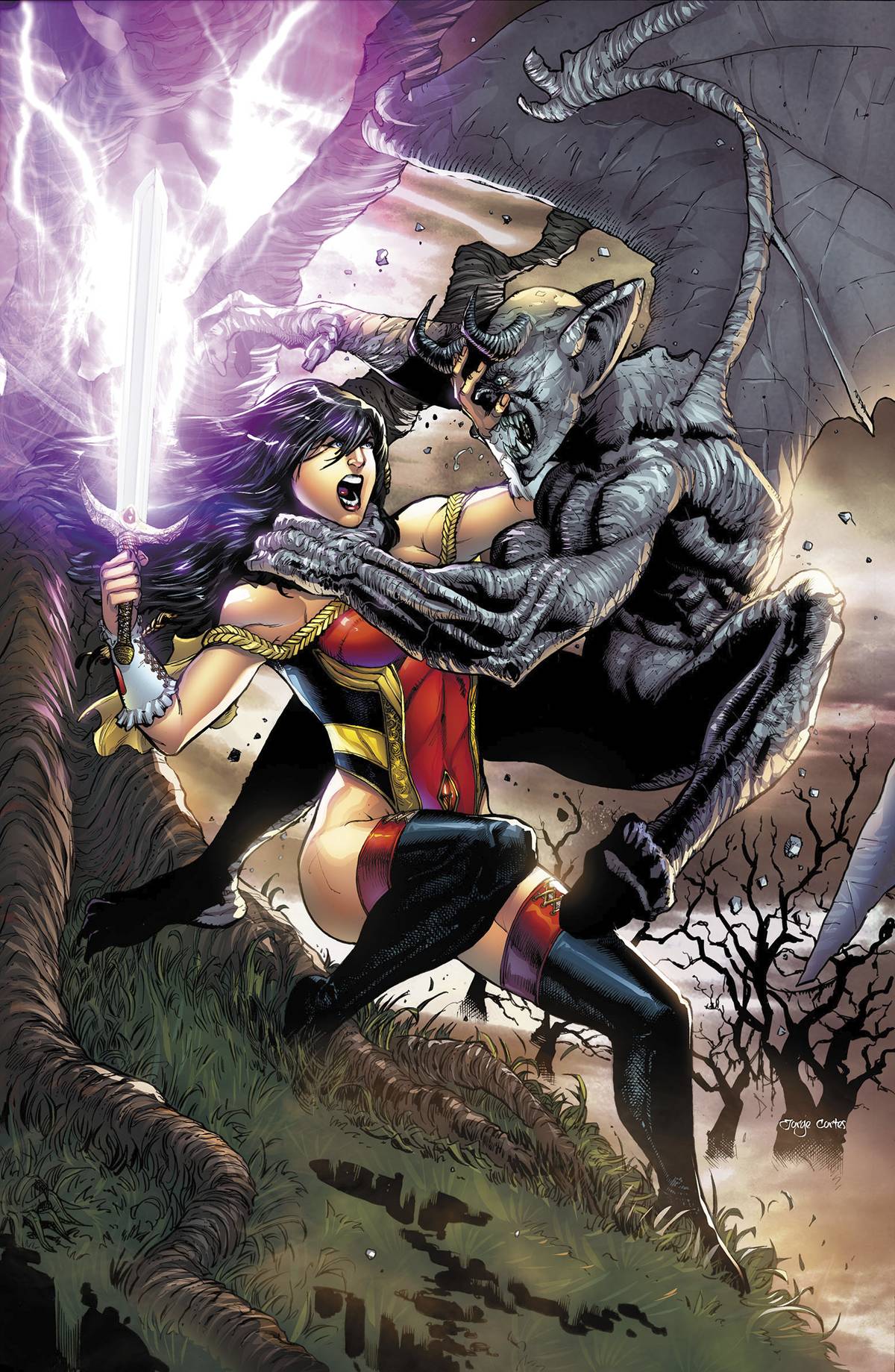 Grimm Fairy Tales #8 Cover B Diaz