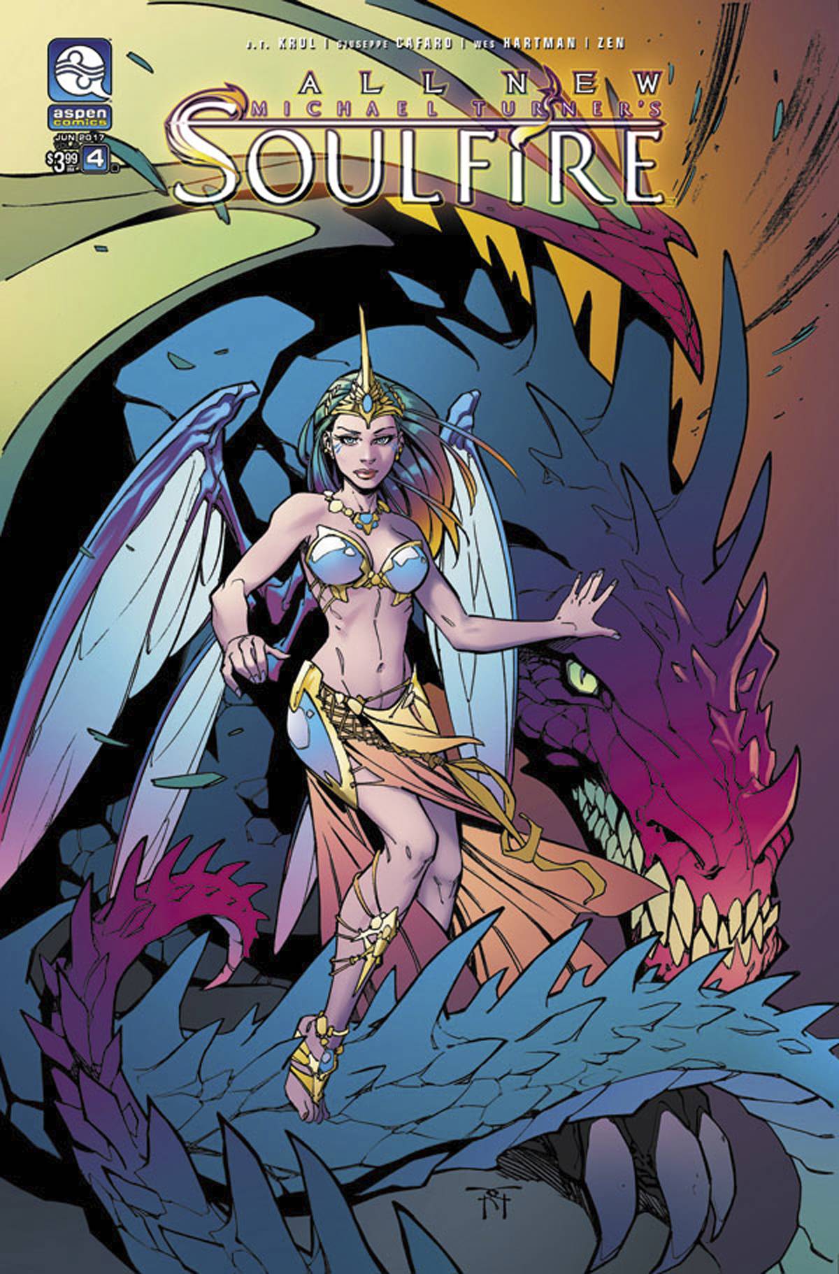 All New Soulfire #4 Cover D Green