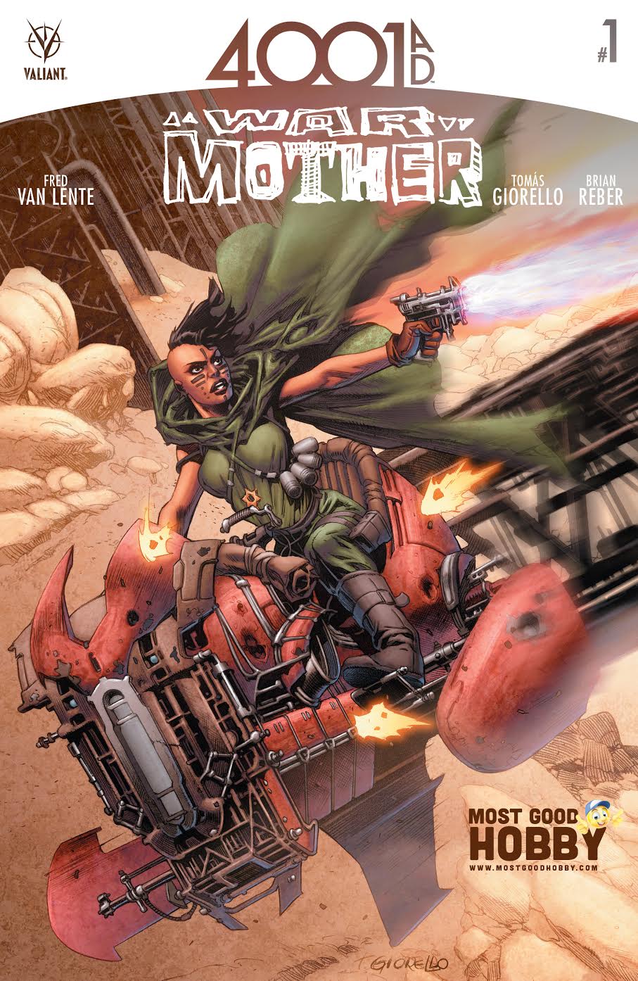4001 AD War Mother #1 Most Good Exclusive Giorello Variant (4001 AD)