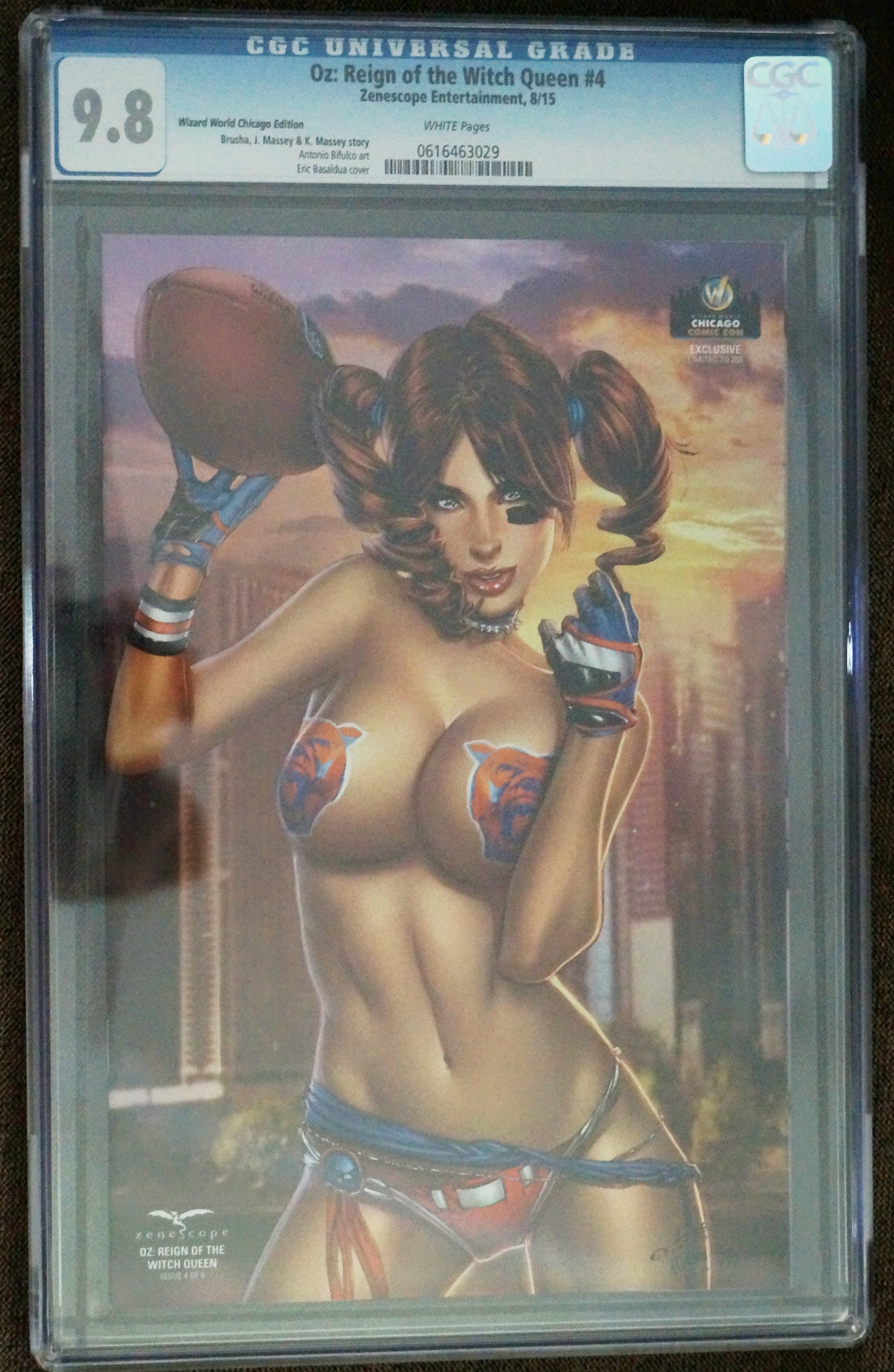 GFT Oz Reign of the Witch Queen #4 2015 WW Chicago Exclusive EBAS CGC 9.8