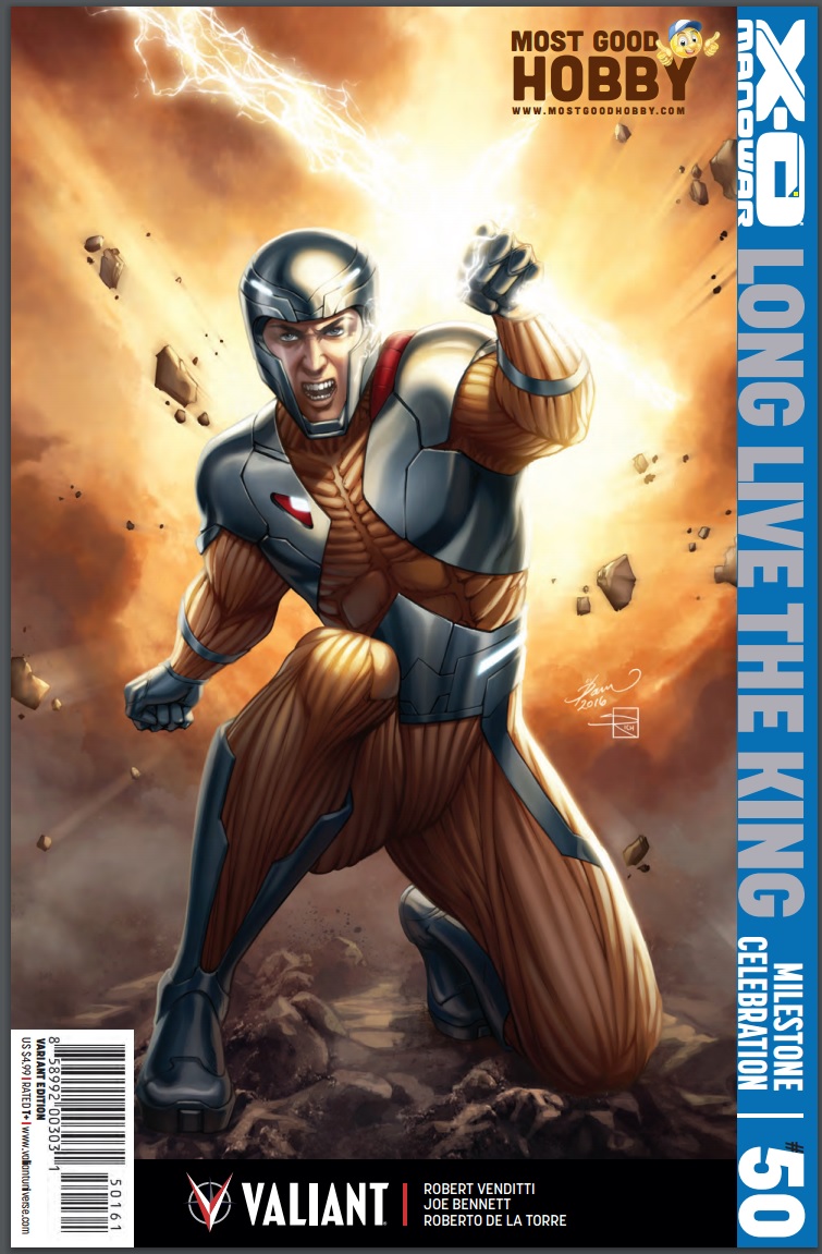 X-O Manowar #50 Most Good Exclusive Dawn McTeigue Variant