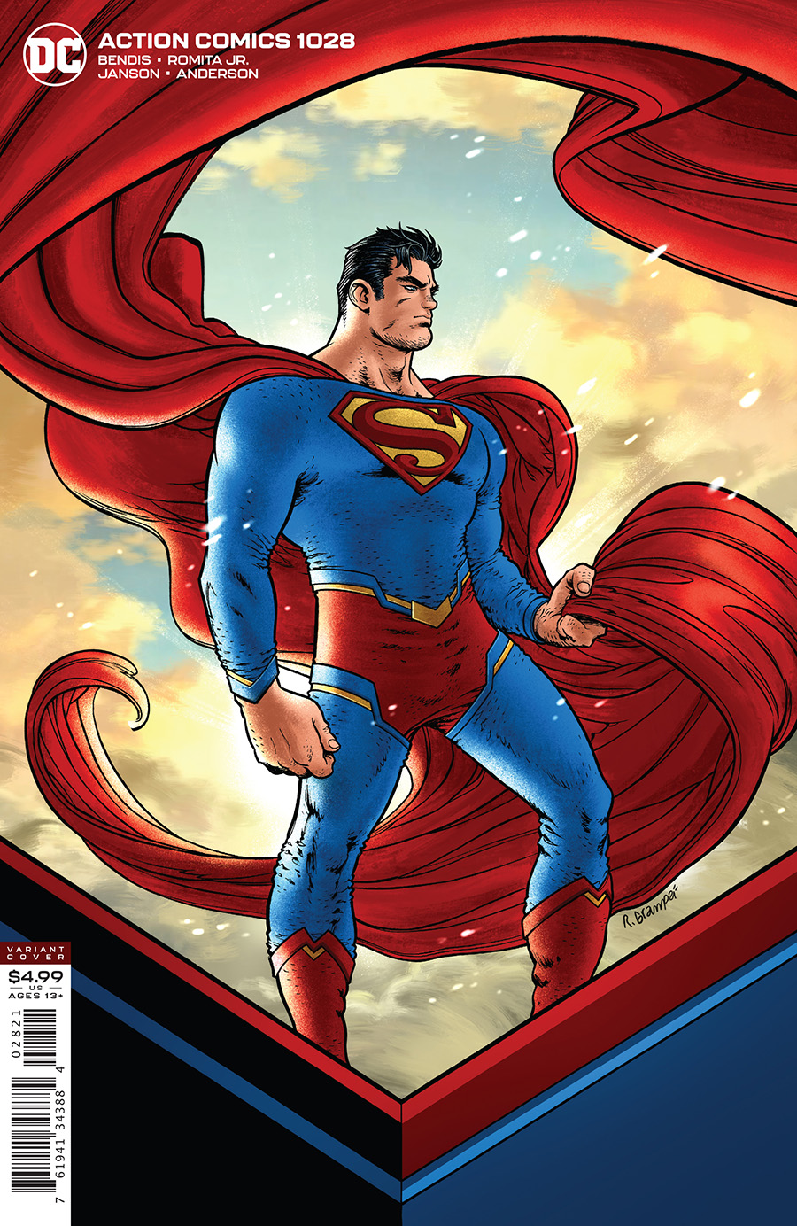 Action Comics Vol 1 #1028 Cover B Rafael Grampa Variant