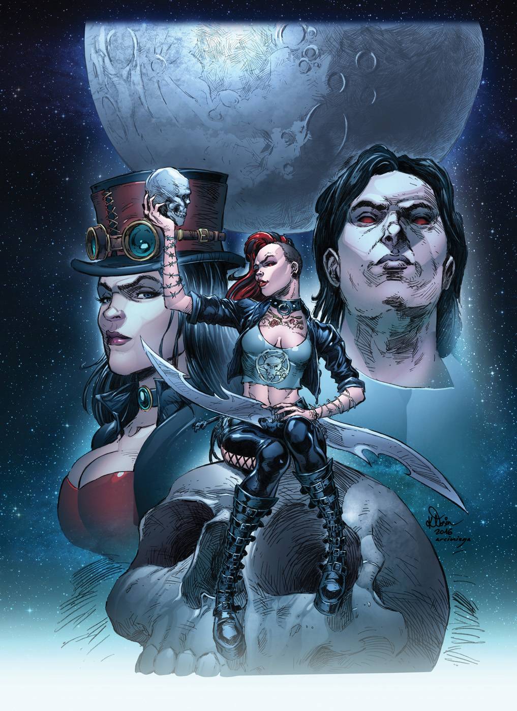 GFT Hellchild #5 (Of 5) B Cover Klosin