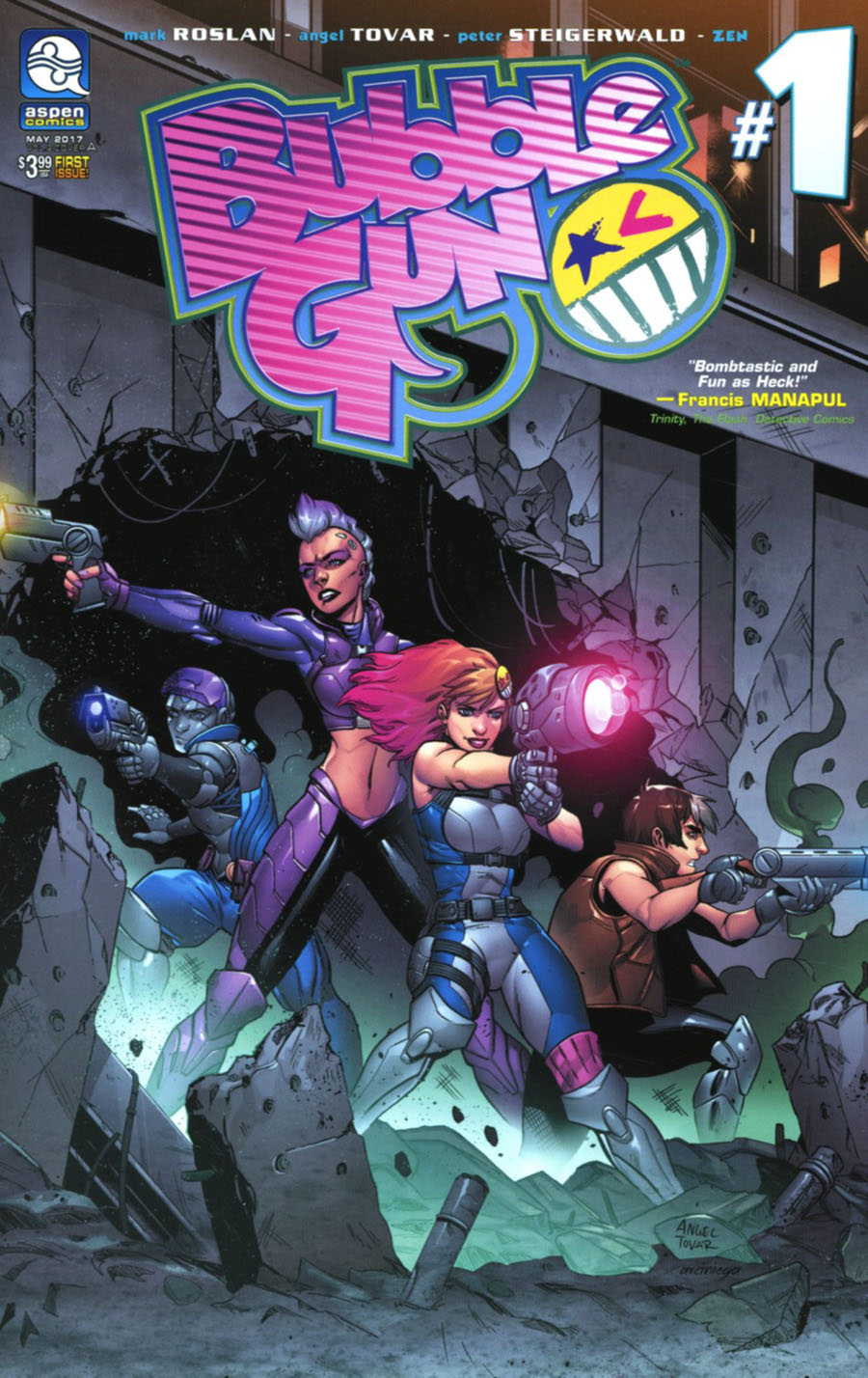 Bubblegun Vol 2 #1 Cover A Tovar