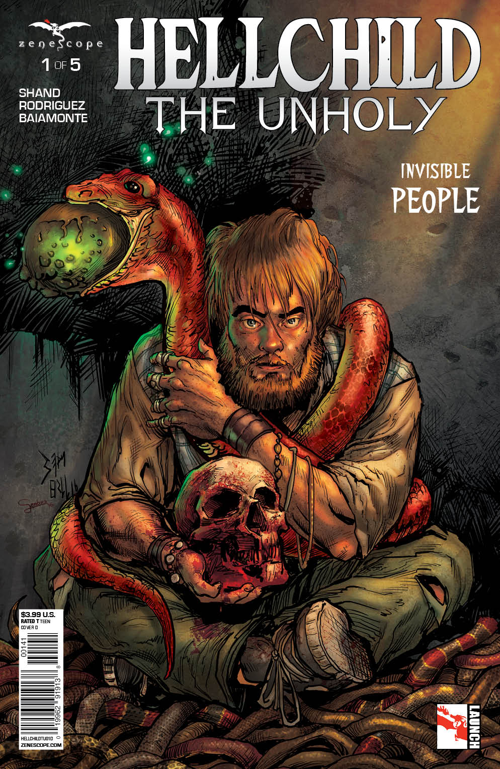 Hellchild The Unholy #1 Cover D Hill