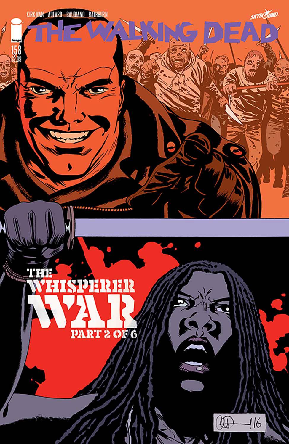 Walking Dead #158 Cover A Adlard & Stewart