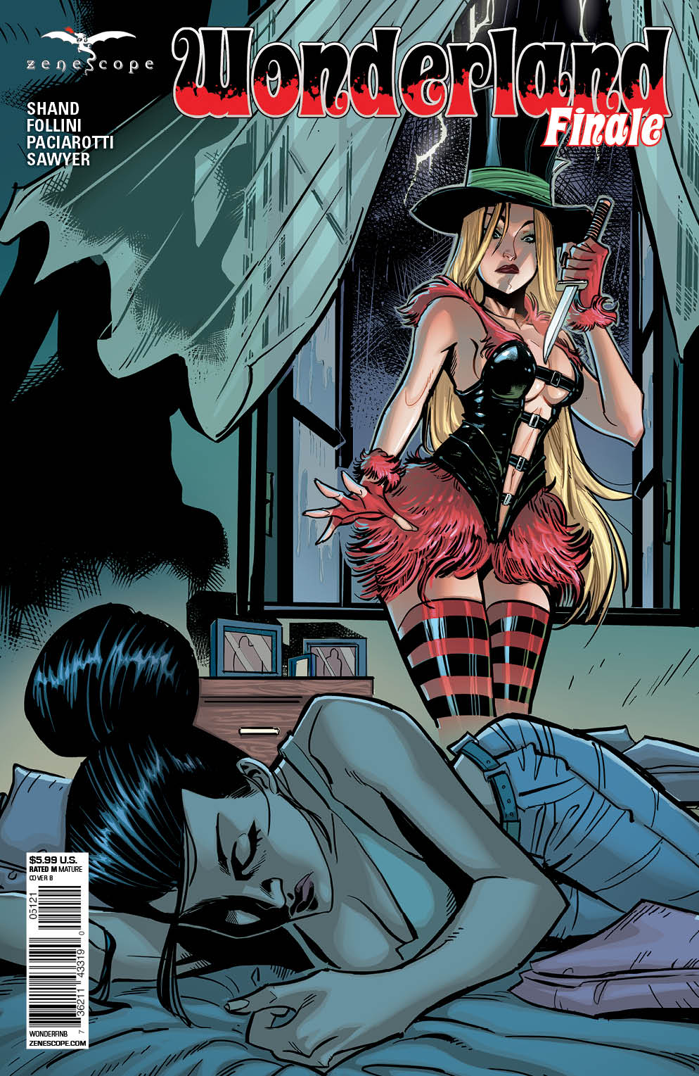 GFT Wonderland Ongoing Epilogue #51 Cover B Errico