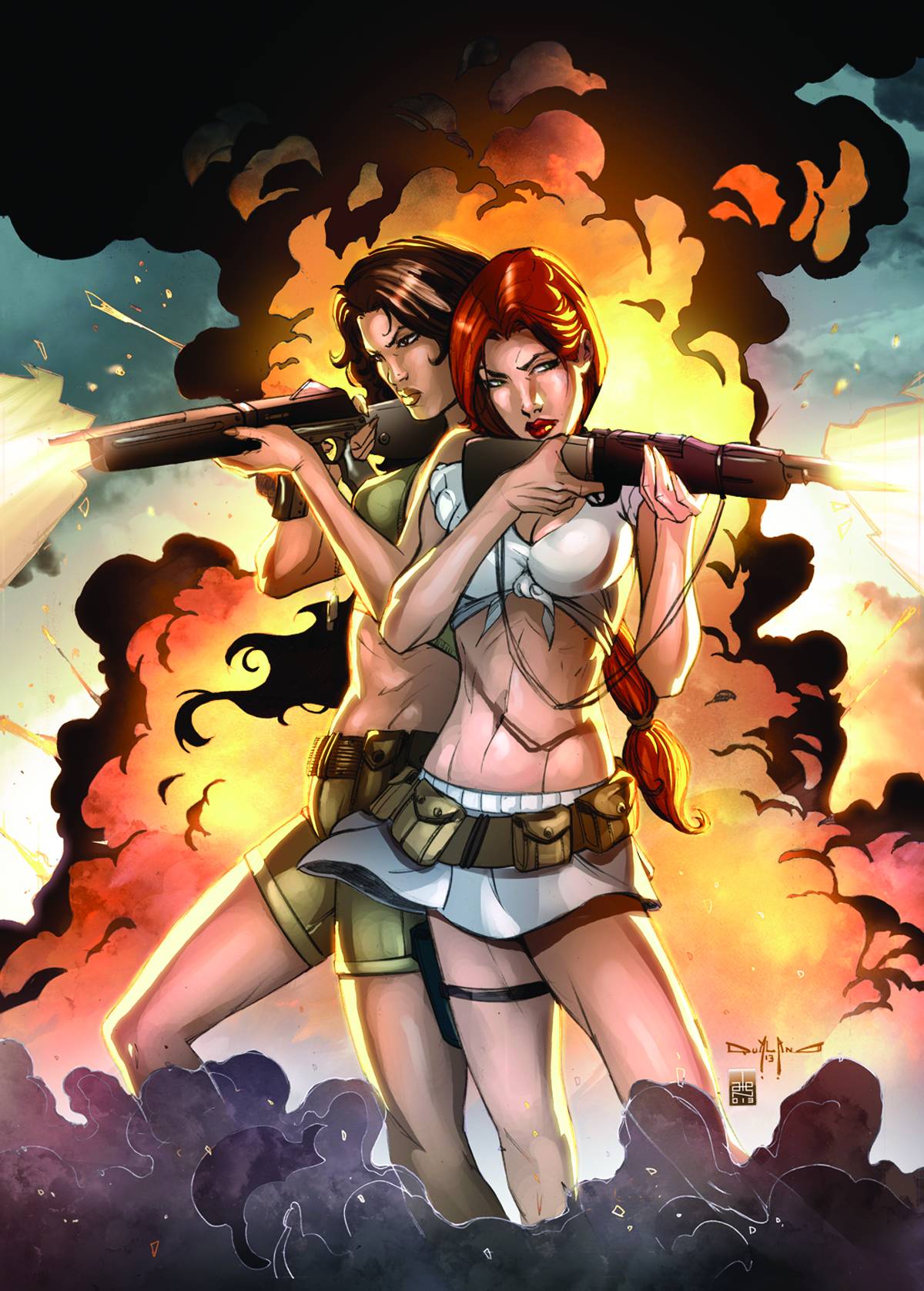 B.A.R. Maid #3 Cover C Qualano
