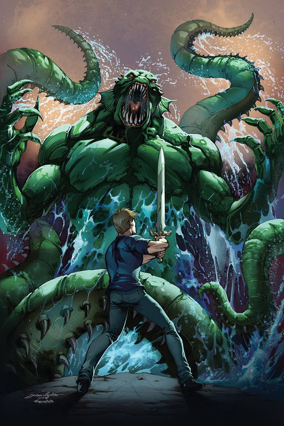 GFT Grimm Fairy Tales #124 B Cover Luis