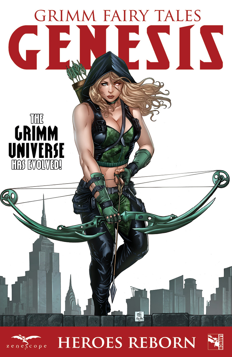GFT Genesis Heroes Reborn Cover B Krome