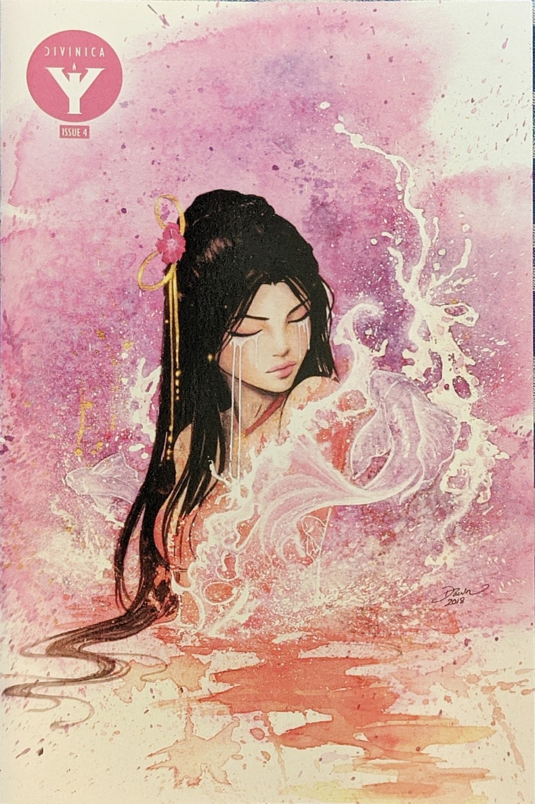 Divinica #4 Dawn McTeigue PEARL Variant B LTD 50