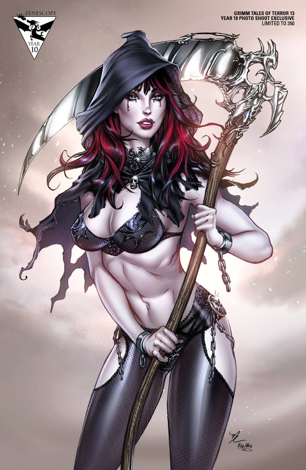 GFT Tales Of Terror #13 Cover D Michael Dooney Year 10 Photo Shoot Exclusive LTD 350