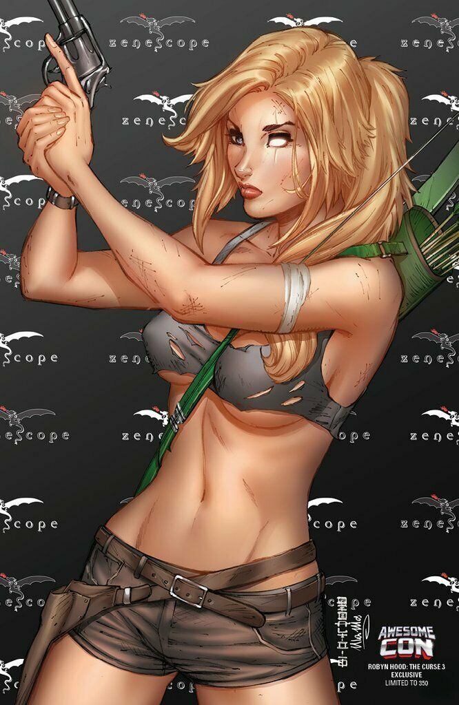 Robyn Hood The Curse #3 Cover E Mike DeBalfo Awesome Con Exclusive LTD 350