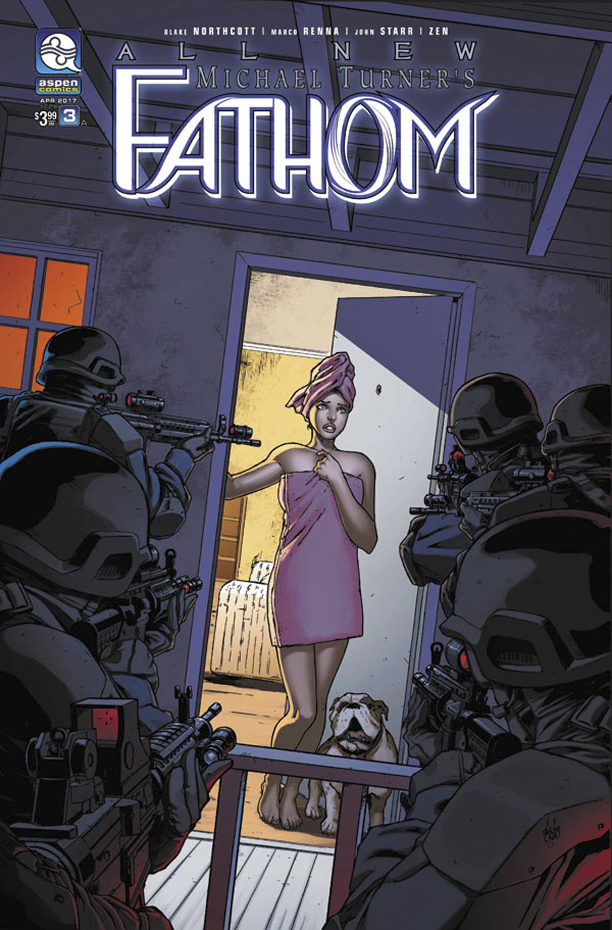 All New Fathom #3 Cover A Renna
